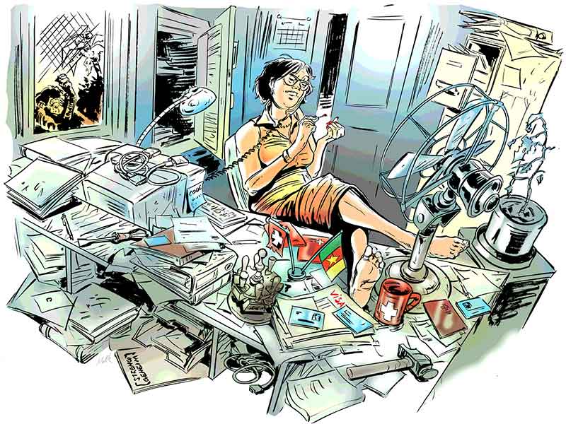 Editorial Illustration Newspaper