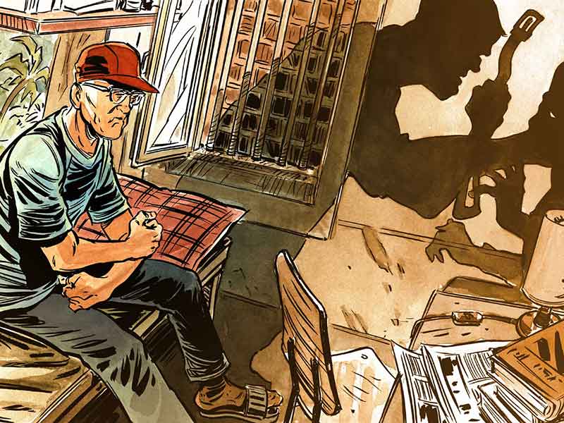 Editorial Illustration Newspaper