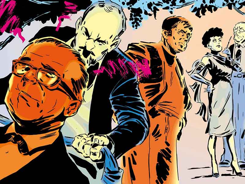 Editorial Illustration Newspaper